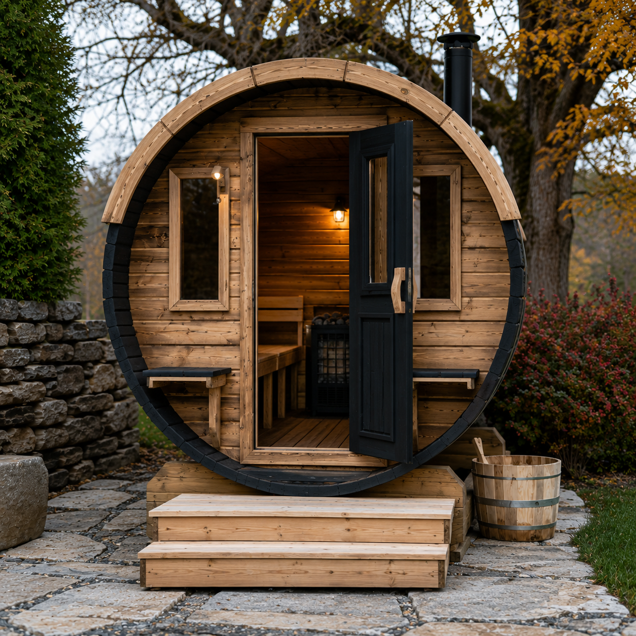 Kopelli Cavalier Barrel Sauna